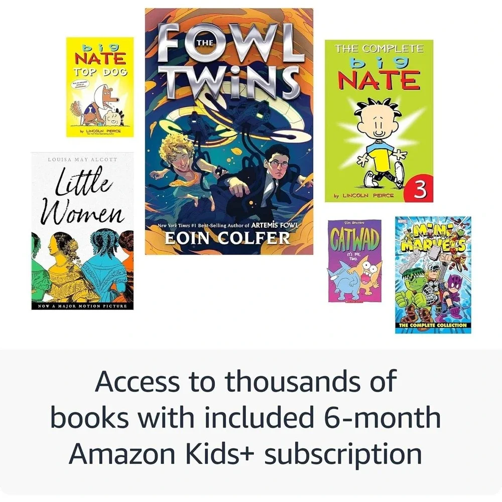 New Amazon Kindle Kids 11th Gen 2024 16GB Space Whale eReader RS23CV 6
